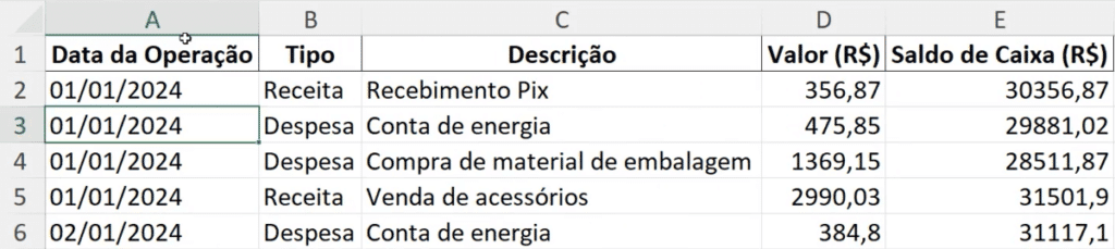 planilha completa