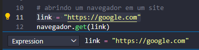 definindo a condição