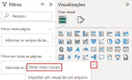 Obter mais visuais