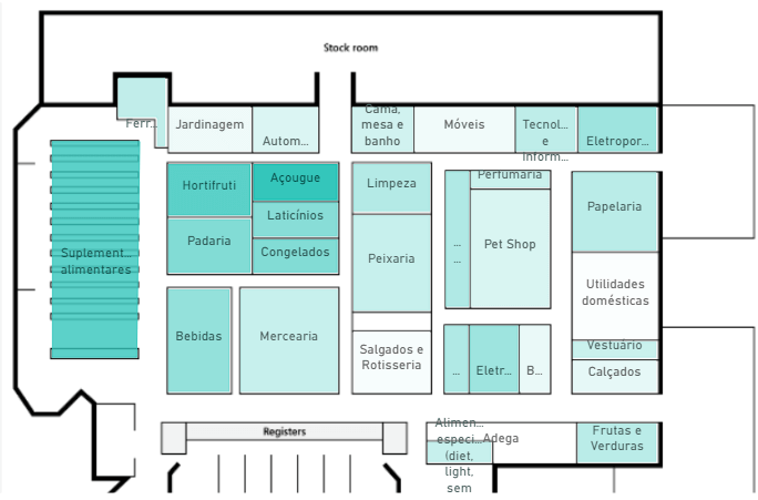 Mapa formatado