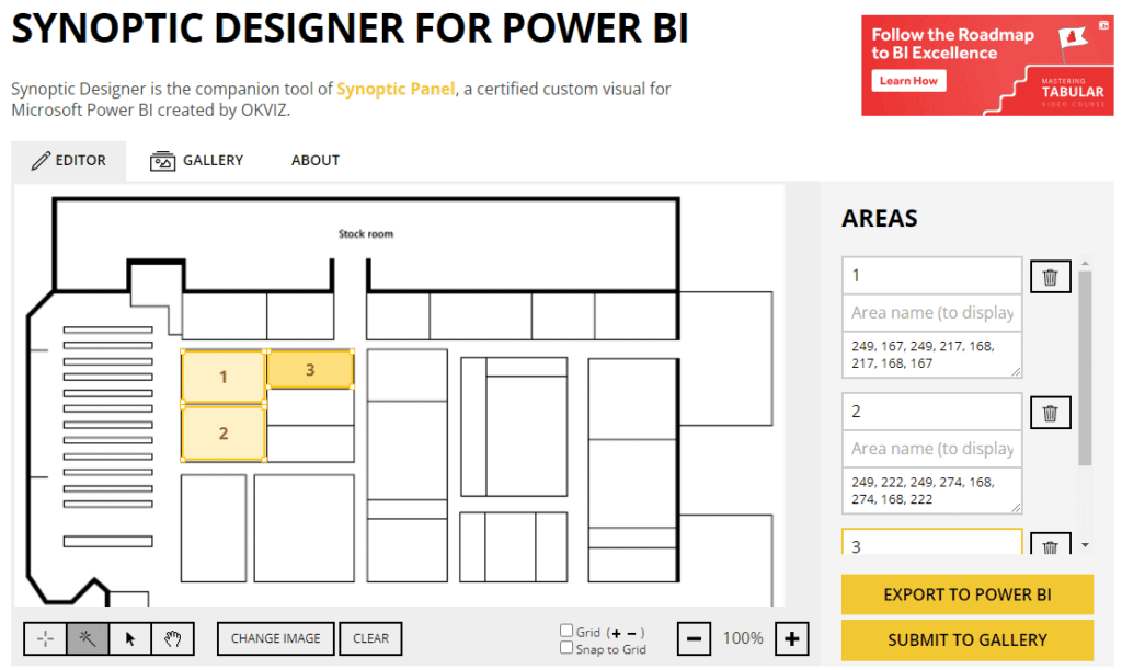 Criando SVG no Synoptic Designer