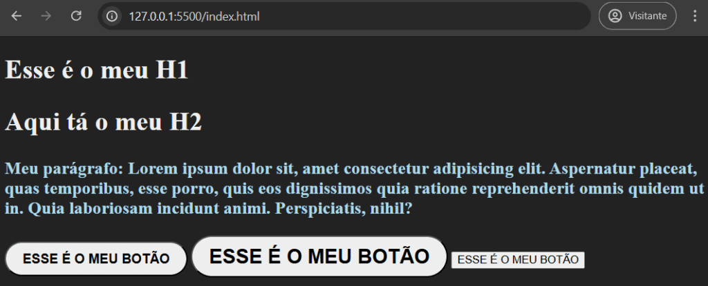 Mixins aplicados em SASS