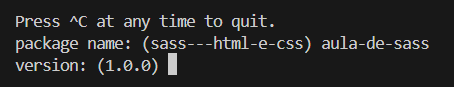 projeto npm