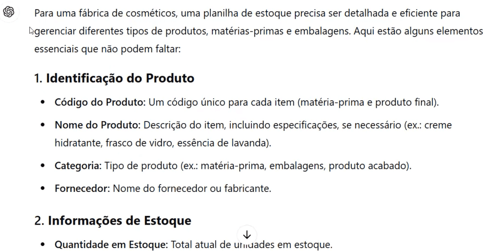 Planejamento – O que você precisa controlar?