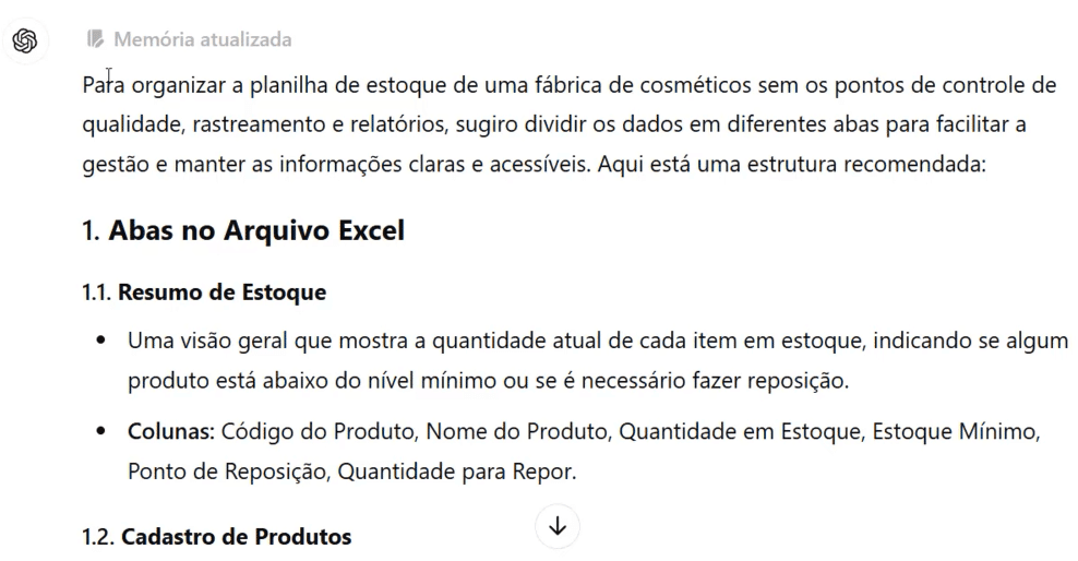 Passando Feedback para o ChatGPT