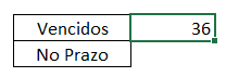 Contagem de Produtos Vencidos e No Prazo – CONT.SE()