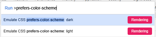 Propriedade dark e light