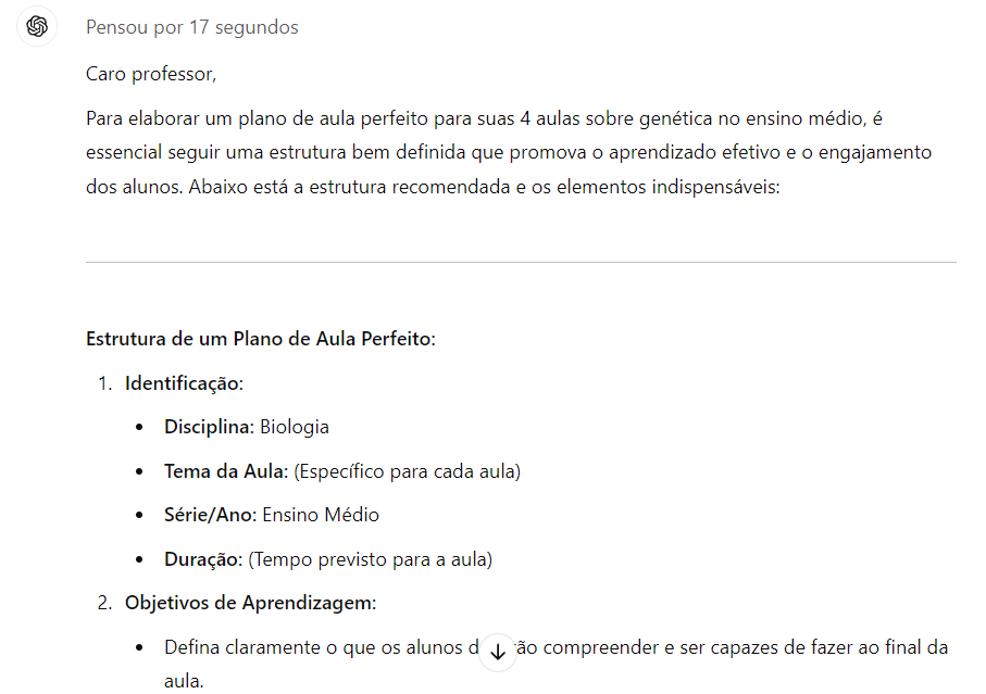 Planejamento de Aulas com IA