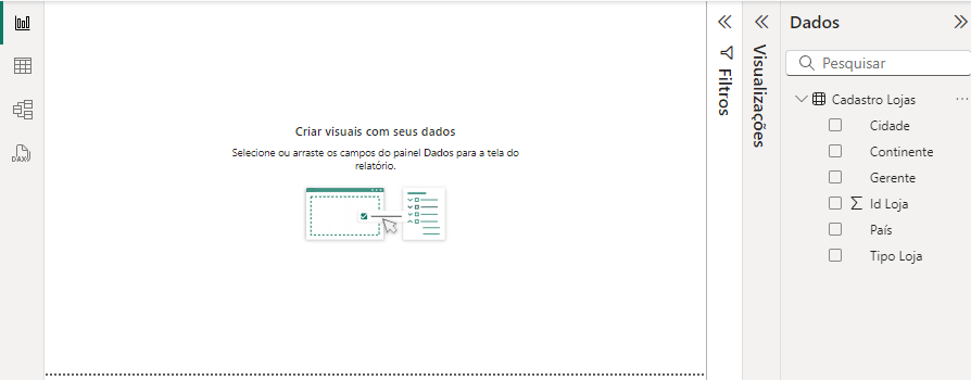 Tabela disponível na guia relatório