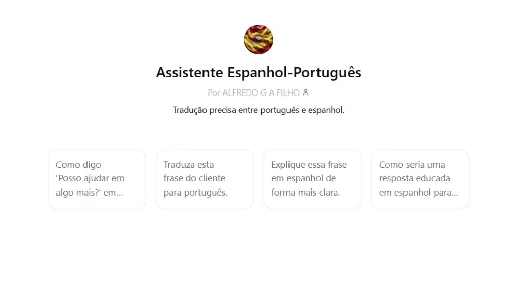 Assistente de tradução