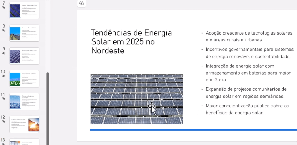 slide com informações sobre a região nordeste
