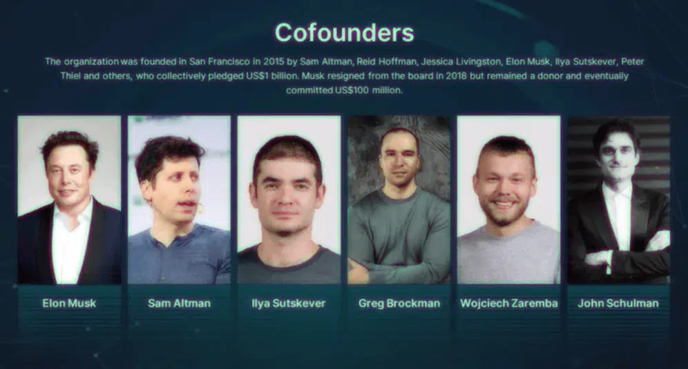 Fundadores da OpenAI