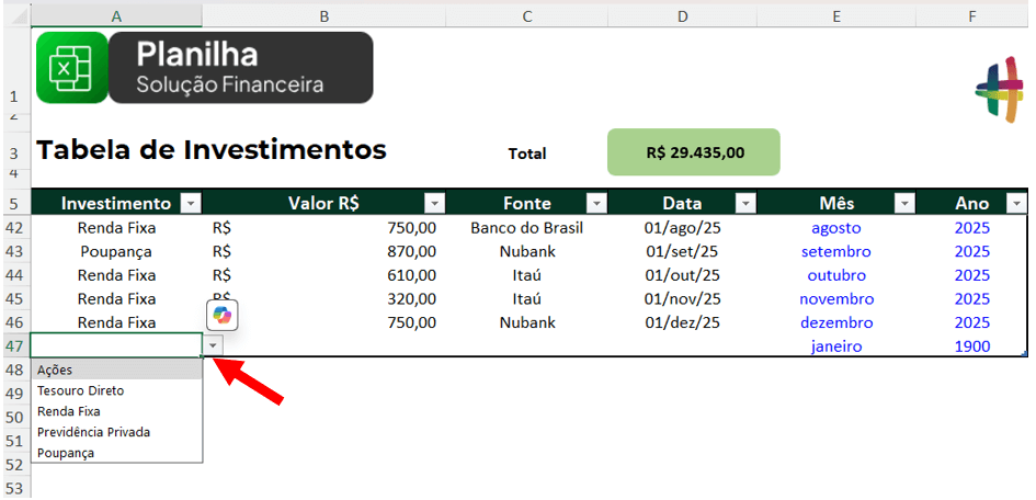 Planilha de Controle Financeiro no Excel [Download Gratis]