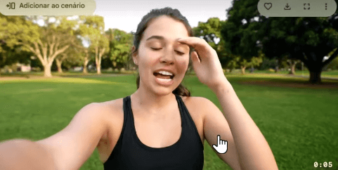 como criar vídeo realista com flow
