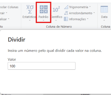 Dividindo o preço unitário por 100 para corrigir o separador decimal