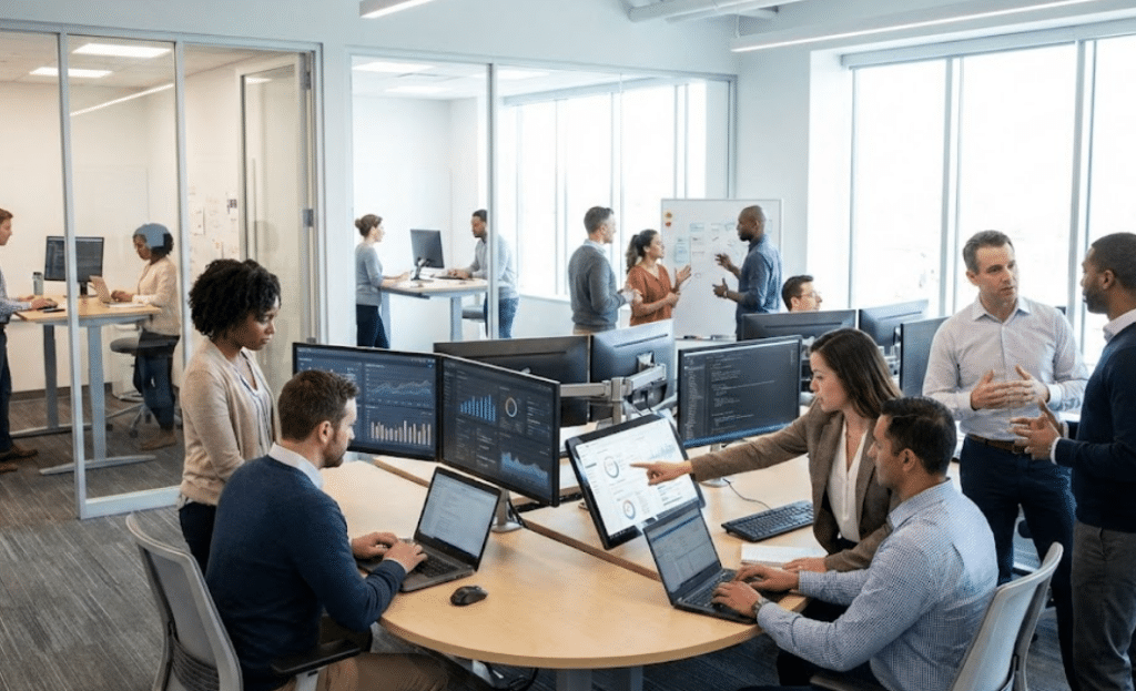 Hard skills essenciais nas empresas em 2026 em ambiente corporativo