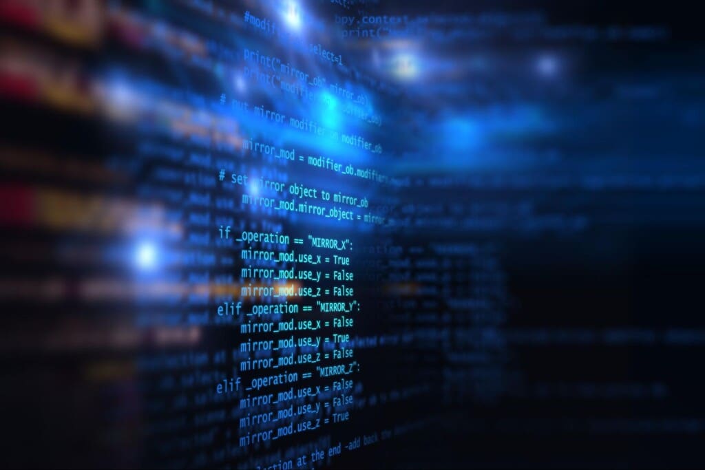 Códigos ilustrativos representando a programação competitiva.