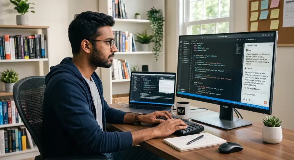 Usar inteligência artificial para acelerar ao aprender Python do zero