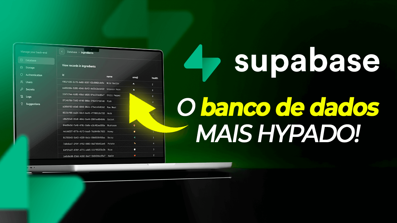 O que é o Supabase: Como Criar um Banco de Dados Low Code