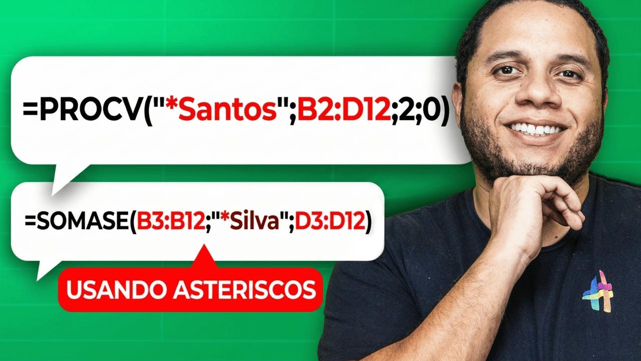 Asterisco no Excel: O truque que mudará suas fórmulas