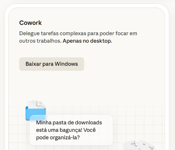 Claude Cowork para windows