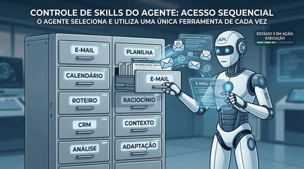 modularidade de skills em agentes de IA