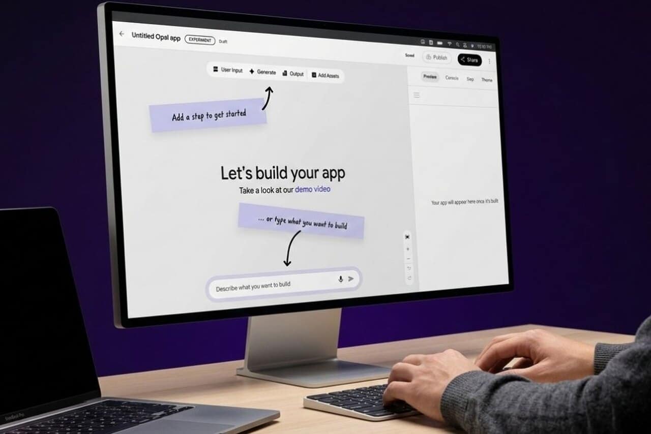 Google Opal: como criar aplicativos com Inteligência Artificial?