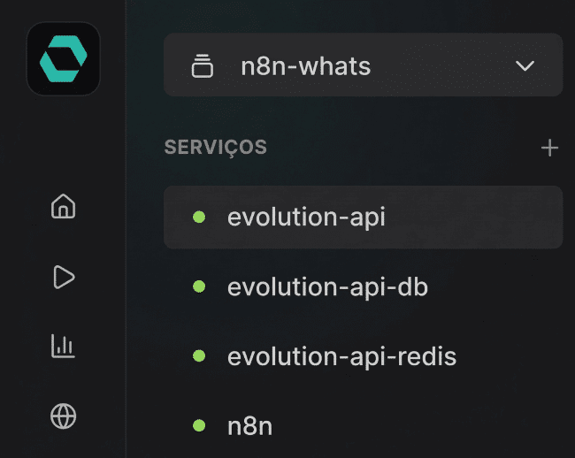 EasyPanel com n8n e Evolution API para Agentes de IA no WhatsApp