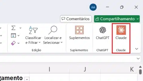 como usar o Claude dentro do Excel